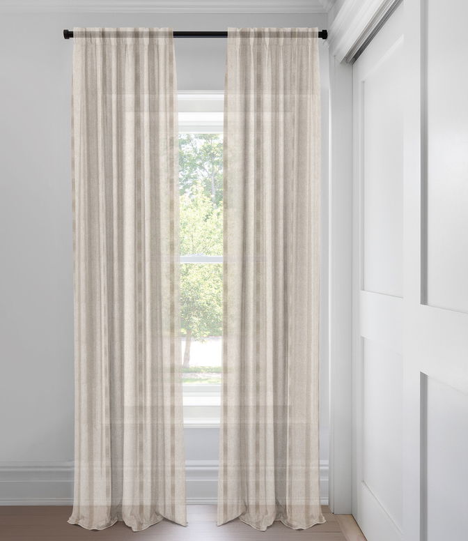 Flax Gabriella Custom Made Drapery