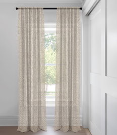 Clay Vera Blackout  Custom Made Drapery