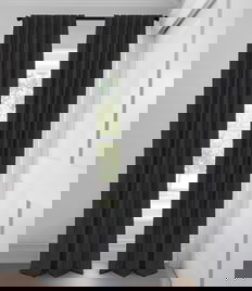 Charcoal Jefferson Blackout Custom Made Drapery Charcoal Jefferson Blackout Custom Made Drapery