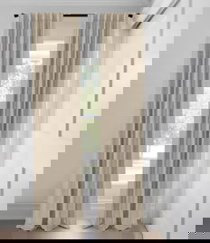 Studio Clay The Latte Unlined  Custom Made Drapery