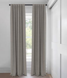 Steam Velvet Classic Blackout  Custom Made Drapery