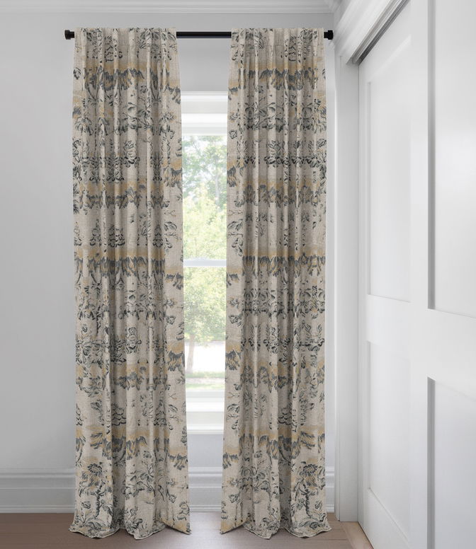 Topaz Elizabeth Custom Made Drapery