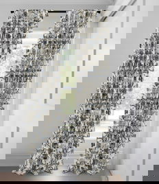 Indigo Elise Light Filtering Custom Made Drapery Indigo Elise Light Filtering Custom Made Drapery