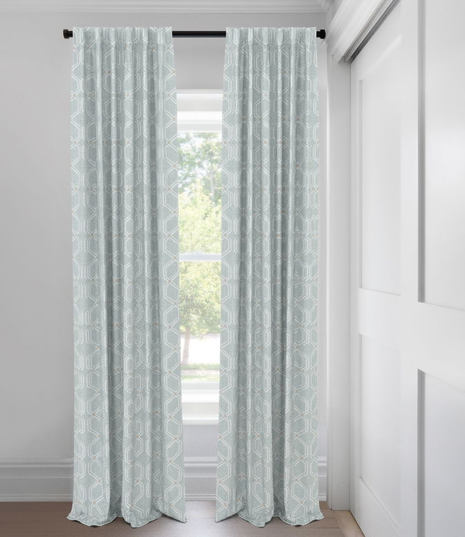Mist Duran Custom Made Drapery