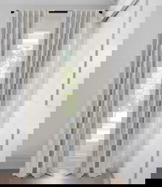 Silver Nara Light Filtering Custom Made Drapery Silver Nara Light Filtering Custom Made Drapery