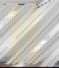 Snow Nara Light Filtering  Custom Made Drapery