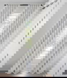 Grey Jolene Unlined Custom Made Drapery Grey Jolene Unlined Custom Made Drapery