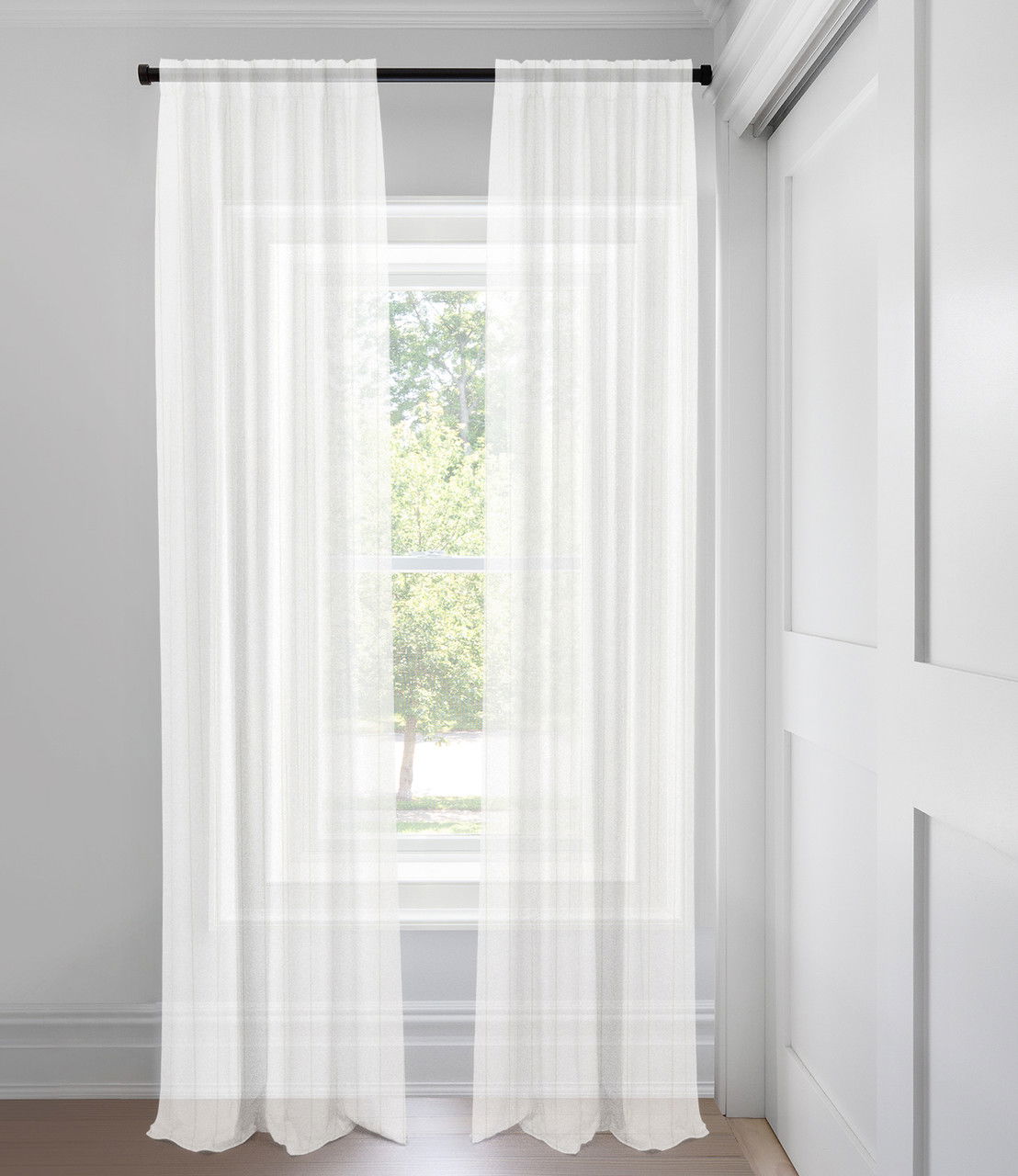 Wheat Hampton Sheer Unlined Custom Made Drapery