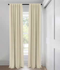 Flax Austin Unlined Custom Made Drapery Flax Austin Unlined Custom Made Drapery
