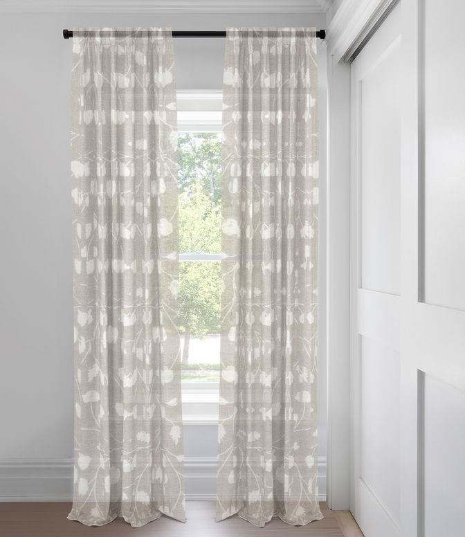 Flax Natalia Custom Made Drapery