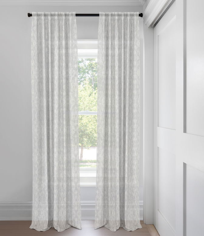 Fumée Peyton Rideaux faits sur mesure