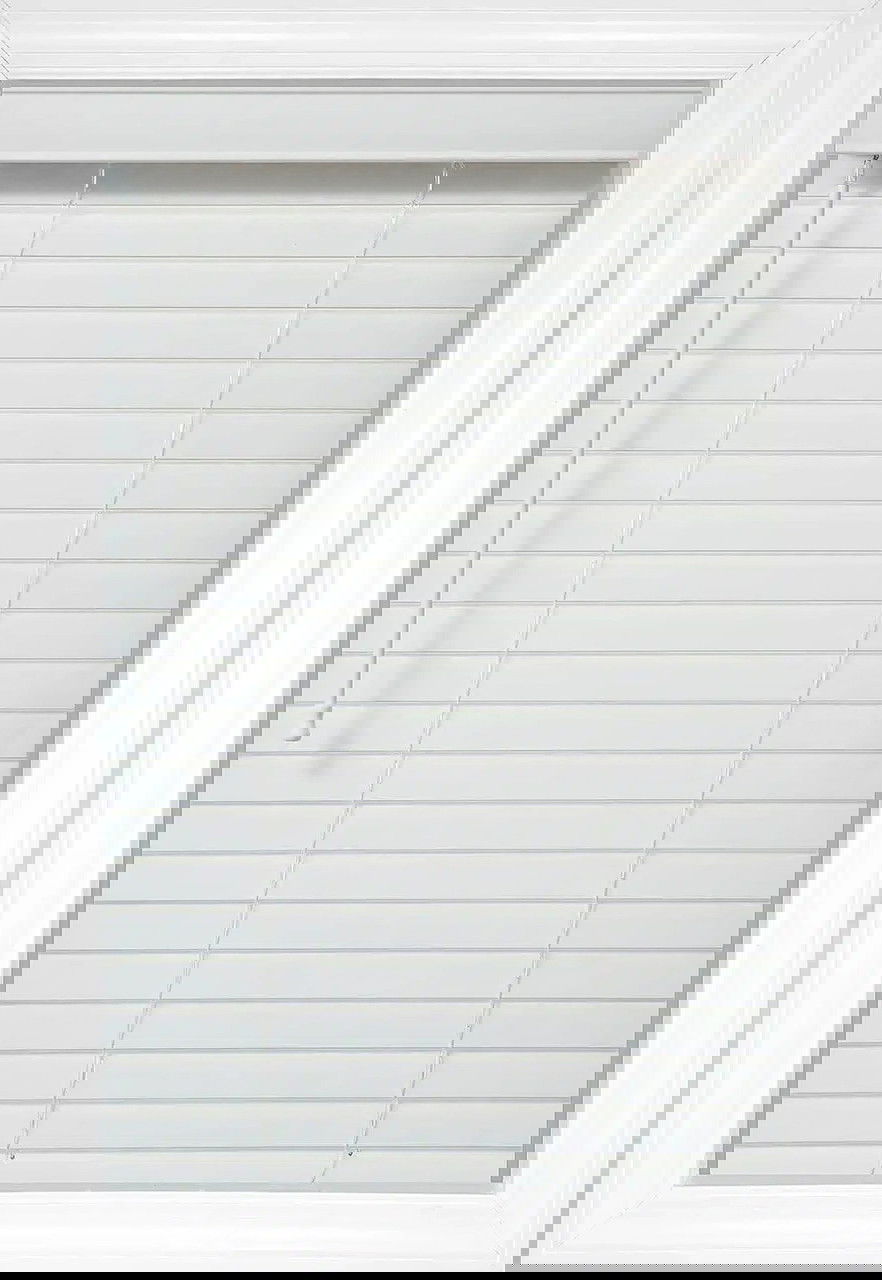 White Laredo 2 Wood Blinds