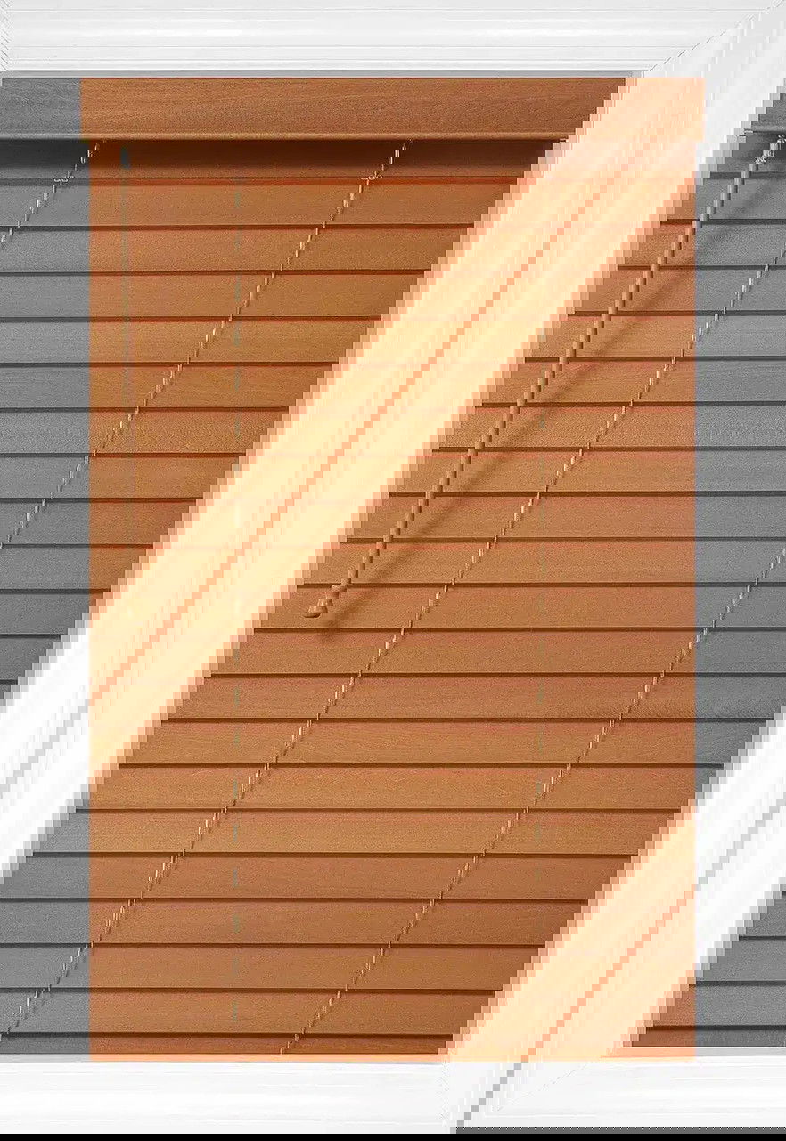 Golden Oak Laredo 2 Wood Blinds