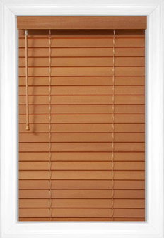 Golden Oak Laredo 2 Wood Blinds
