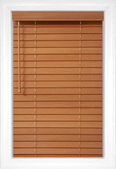 Golden Oak Laredo 2 Wood Blinds