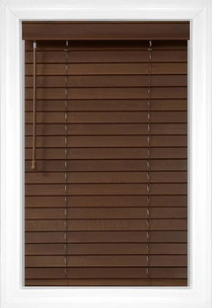 Walnut Laredo 2 Wood Blinds