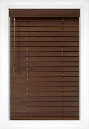 Walnut Laredo 2 Wood Blinds