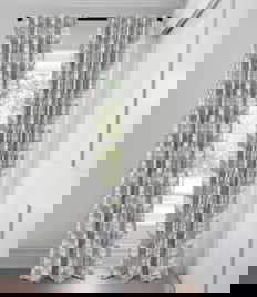 Grey Klara Light Filtering Custom Made Drapery Grey Klara Light Filtering Custom Made Drapery