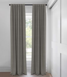 Stone Morris Room Darkening Light Filtering Custom Made Drapery