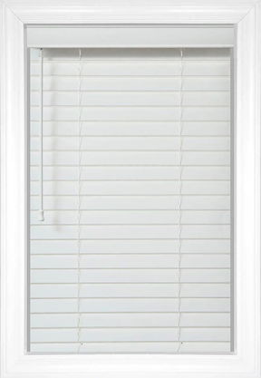 Blanc Laredo 2 Stores en bois véritable
