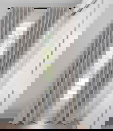 Gris Carey Assombrissant Opaque Rideaux Custom Made