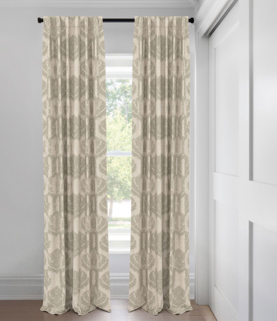 Ecru Penelope Blackout Custom Made Drapery