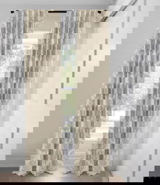 Ecru Penelope Light Filtering  Custom Made Drapery