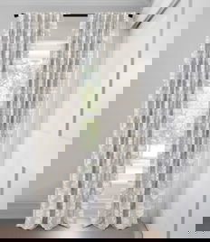 Oatmeal Klara Light Filtering Custom Made Drapery Oatmeal Klara Light Filtering Custom Made Drapery