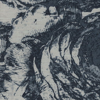 Dusty Blue Lydia Custom Made Drapery