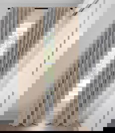 Taupe Hailee Light Filtering Custom Made Drapery Taupe Hailee Light Filtering Custom Made Drapery