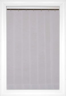 Decorator White Satara Vertical Fabric Blinds