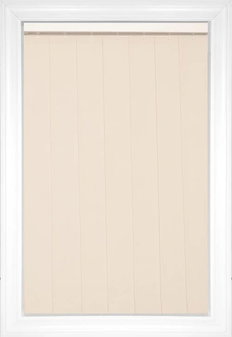 Carlisle Cream Satara Vertical Fabric Blinds