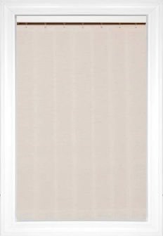 Beech Sophie Vertical Fabric Blinds