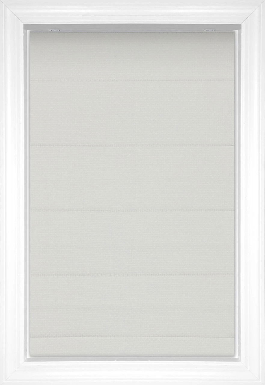 Cloud Forum Flat Solid and Textured Roman Shades