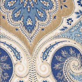 Cornflower Madrid Roman Shades Cornflower Madrid Roman Shades