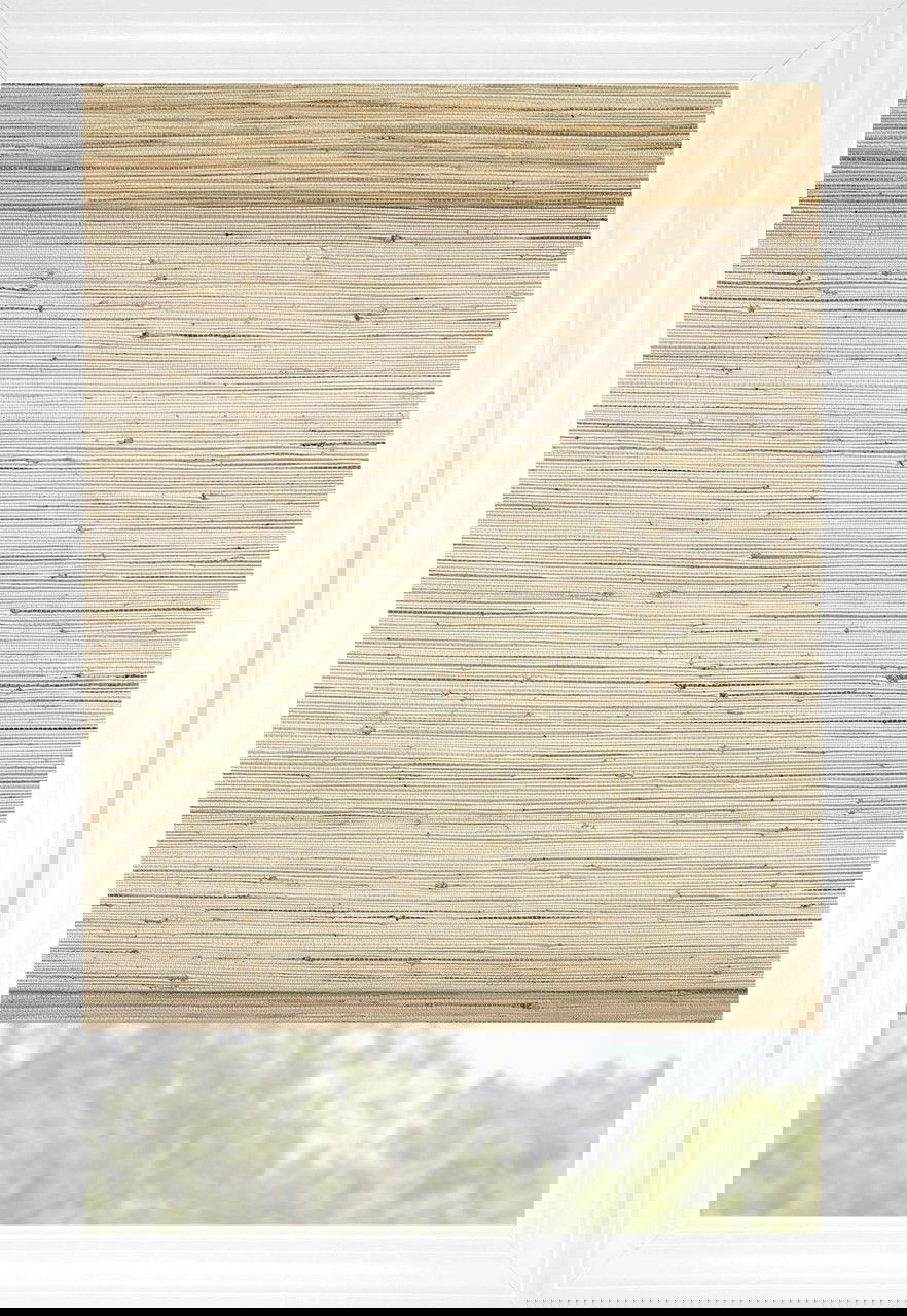 Écorce MALDIVES Plat Stores en bois tissé