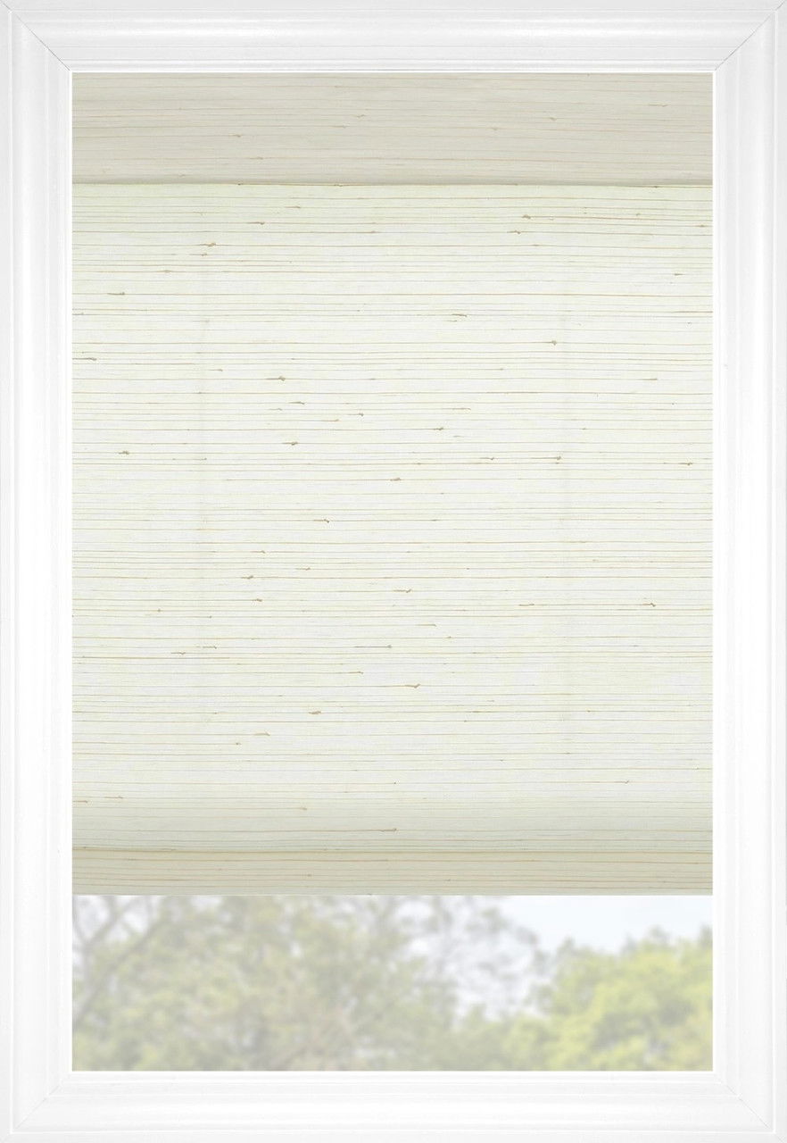 Canne à sucre Naples Plis plats Stores en bois tissé