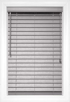 Dim Grey Wood Tones Faux Wood Blinds