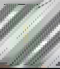 Rideaux coupe ajustée - Opaque  - Austin - Sea Glass