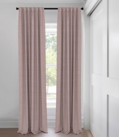 Mauve Gemma Blackout  Tailored Fit Drapery