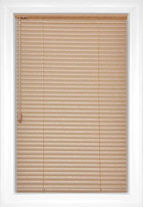 Tan Swirl Softlook 8 Designer Aluminum Blinds Tan Swirl Softlook 8 Designer Aluminum Blinds