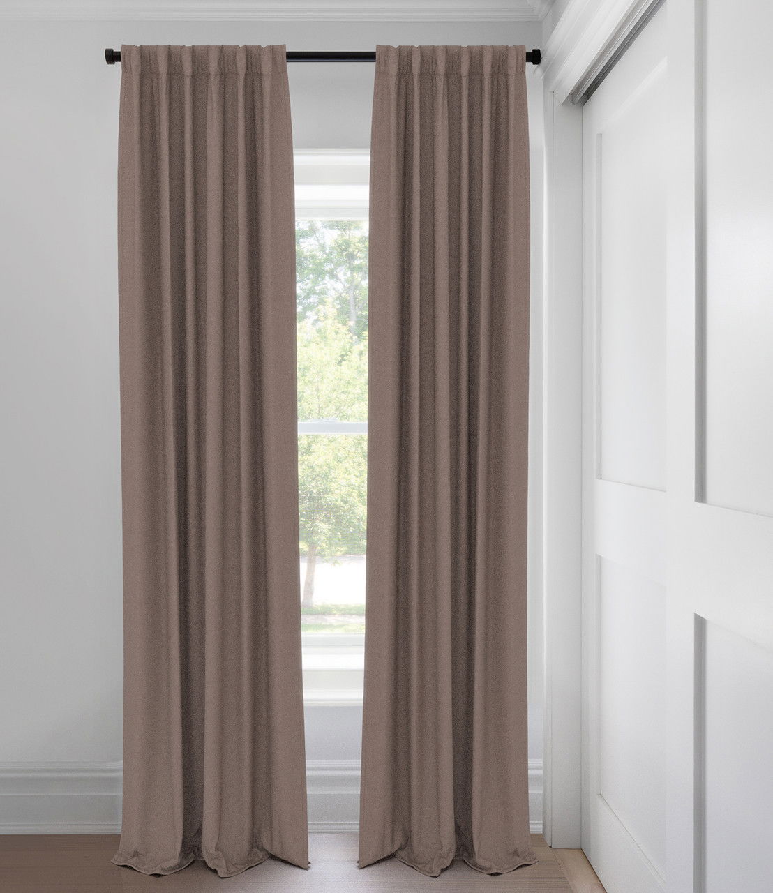 Clay Velvet Classic Blackout Tailored Fit Drapery