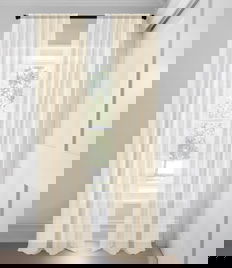Pearl Refined Linen Blend Blackout  Tailored Fit Drapery