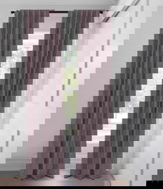 Rideaux coupe ajustée - Voilage - Nara - Mûre Rideaux coupe ajustée - Voilage - Nara - Mûre