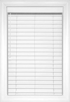 Stores en similibois Teinte de similibois - Blanc éclatant Stores en similibois Teinte de similibois - Blanc éclatant