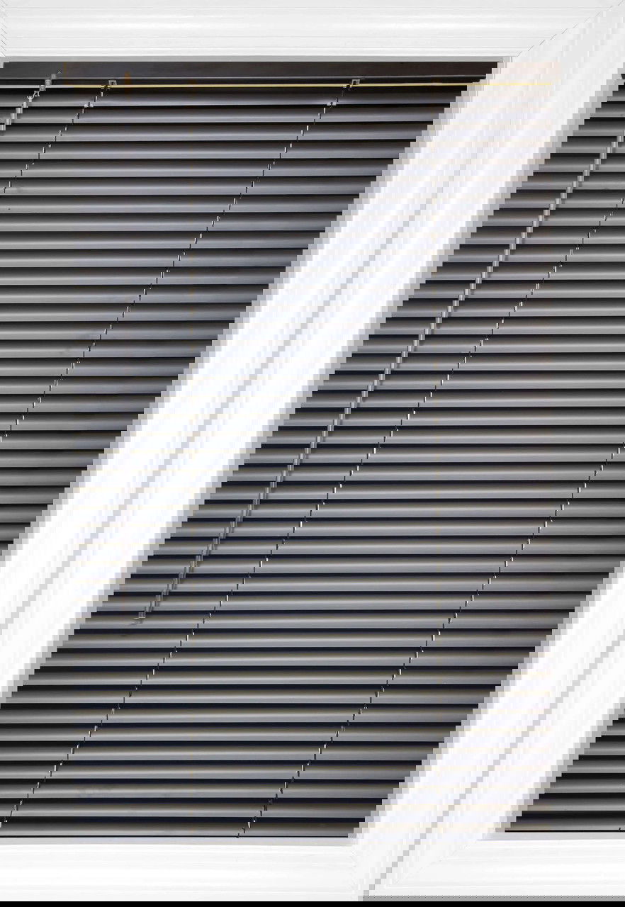 Matte Black Mini II Aluminum Blinds