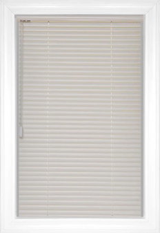 Warm White Softlook 8 Aluminum Blinds Warm White Softlook 8 Aluminum Blinds