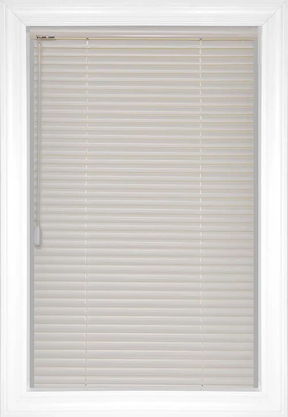 Warm White Softlook 8 Aluminum Blinds Warm White Softlook 8 Aluminum Blinds
