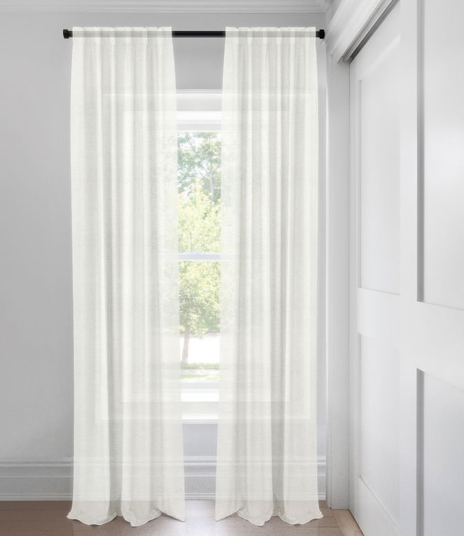 Natural Cream The Gracie Tailored Fit Drapery