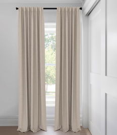 Bronze Lustre en soie Filtrant la lumière Rideaux Tailored Fit